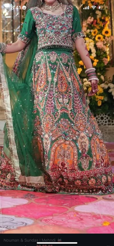 Mehndi dress