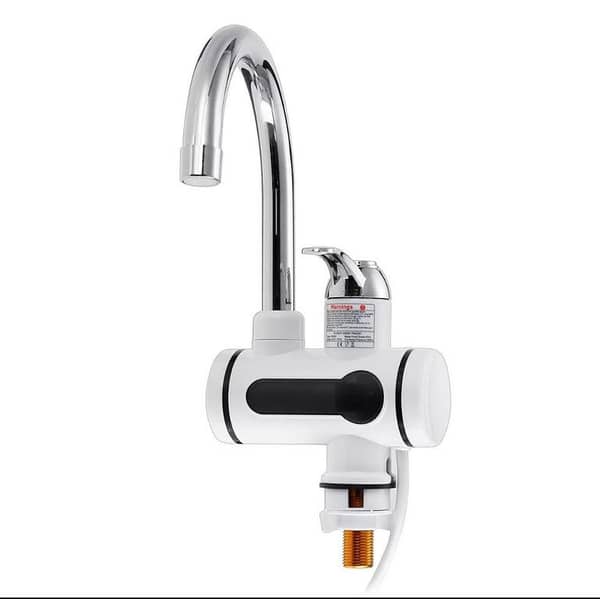 T   Instant Electric water heater Tap With LED Temperature Display Hot Water Faucet