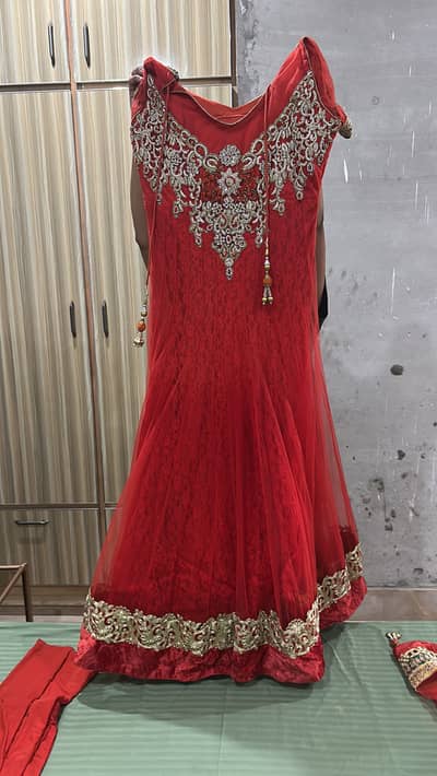 Fully embroidered maxi