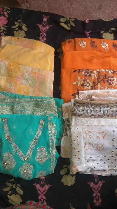 new unstich embroidered three piece suit for sale