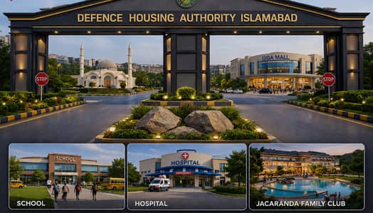 DHA Phase 2 sector D Street 2 kanal pair plots 46 and 47 pair plot for sale