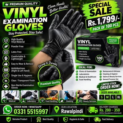 Vinyal Examination Gloves