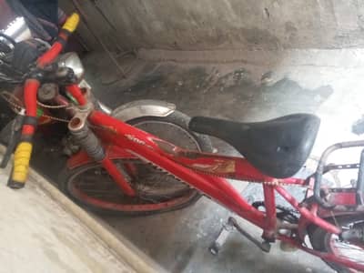 two year used cycle 14 to 15 kids cycle