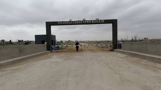 Reasonably-Priced 240 Square Yards Residential Plot In Pir Ahmed Zaman Town - Block 3, Karachi Is Available As Of Now