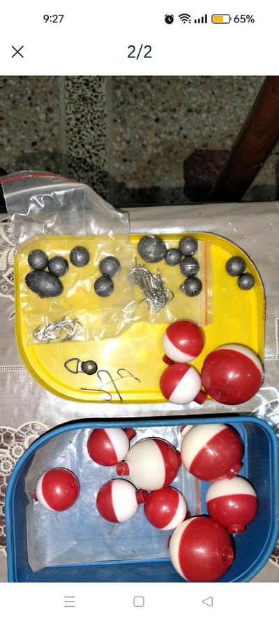 Fishing weight hooks floaters