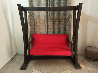 wooden swing sofa