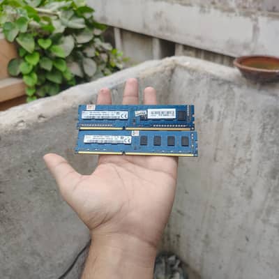 DDR3 RAM 8GB 4+4 1600 MHZ