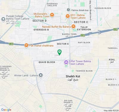 Kanal Pair Nishtar Block Bahria Town Lahore