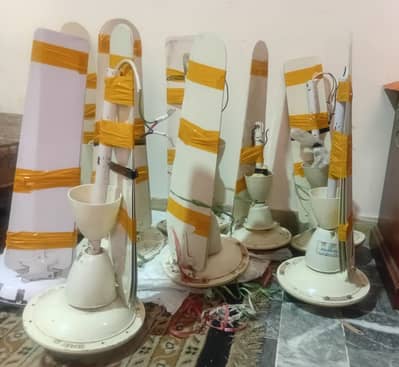 9 pieces Home Used copper Ceiling fans