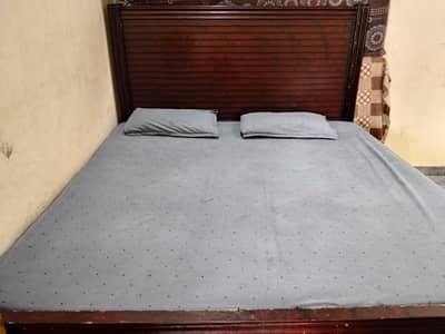king size bed available for sale with mattress