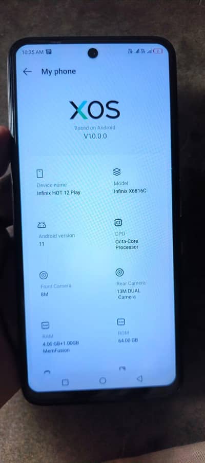 Infinix Hot 12 Play  03172826613
