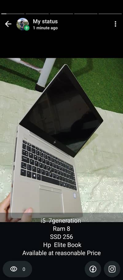 Hp laptop i5 7 generation