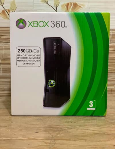 X box 360 250GB with 2 controller in best price only 2 week used