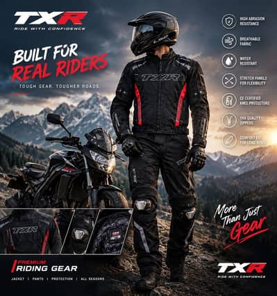 Bike Jacket | TXR Akira Winter Riding Jacket + Trouser Set — BRAND NEW
