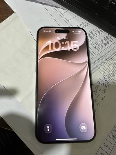 Apple iPhone 15 Pro 256GB PTA Approved Natural Titanium