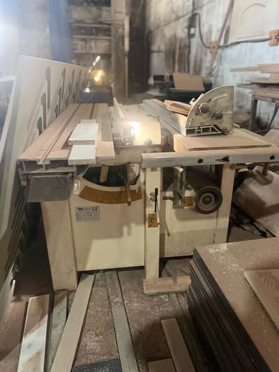 5 operational machines italian with sliding cutter