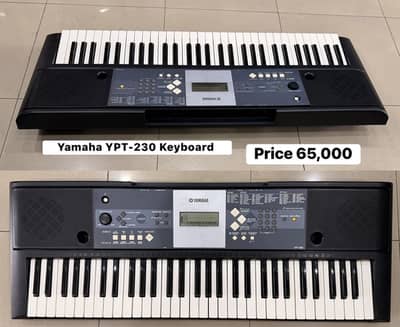 Yamaha YPT-230 Keyboard / Piano / Guitar / Electric / Bass / Amp /