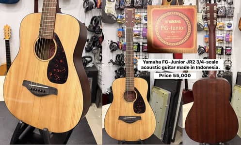 Yamaha FG-Junior JR 2 3-4 Scale acoustic guitar / Piano / Keyboard