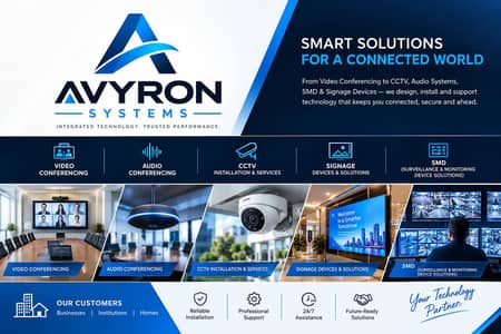 AVYRON SYSTEMS Complete Audio Visual & Security Solutions