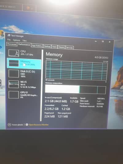 Dell Inspiron 15 Core i3 Laptop – 4GB RAM