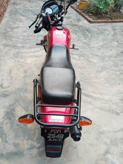 Suzuki  110 2021 Red Color All Genuine  For Sale