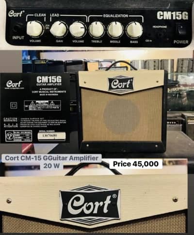 Cort CM-15 G Electric Guitar Amplifer/ Piano / Keyboard /  Bass / Amp