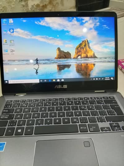Asus Core i5, 8th Generation,8Gb Ram,256SD,Touch Screen, 360°, Slim.