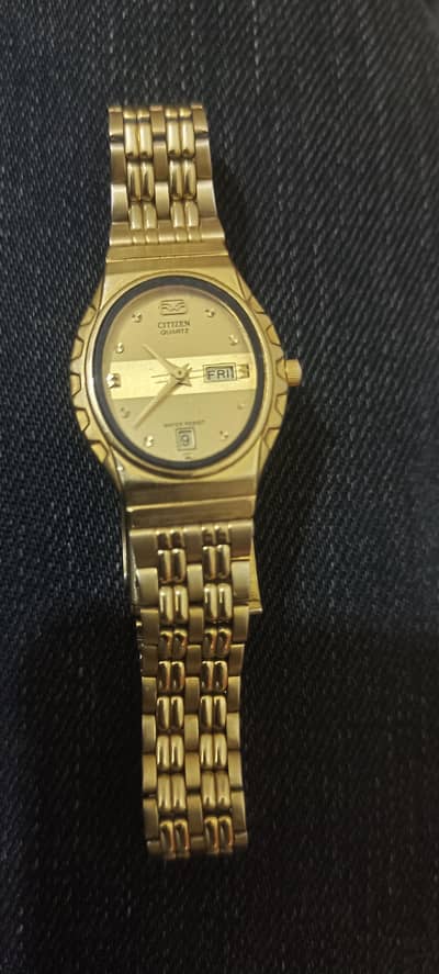 Citizen Ladies Quartz Gold-Plated Watch