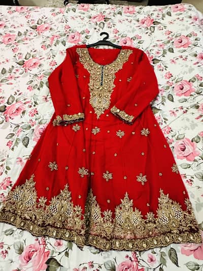 Mohsin & Sons original red formal frock