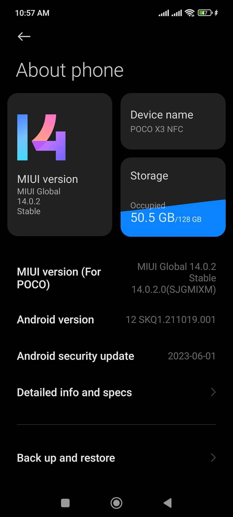Poco X3 NFC 7