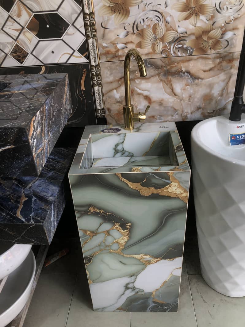 Tile vanities 6