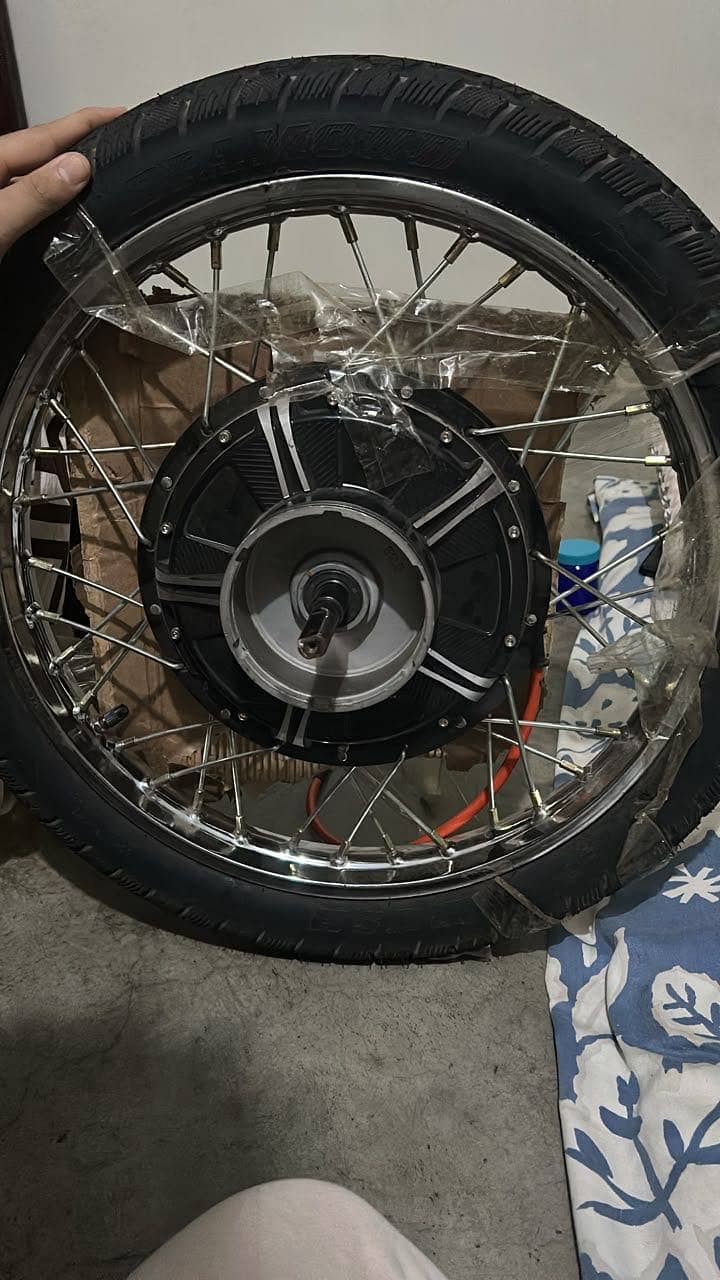 EV Tyre Motor 1