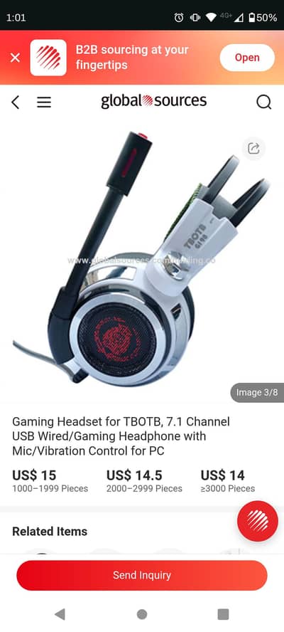 TBOTB gaming headset USA import