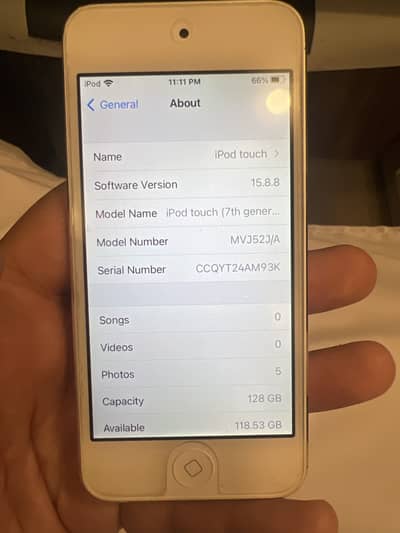 Apple iPod Touch 7th Generation 128GB – iOS 15.8. 8
