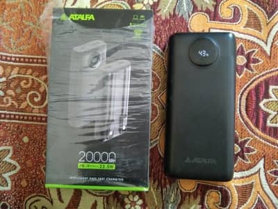 Atalfa AT-28 20000mAh Power Bank 22.5W Fast Charging