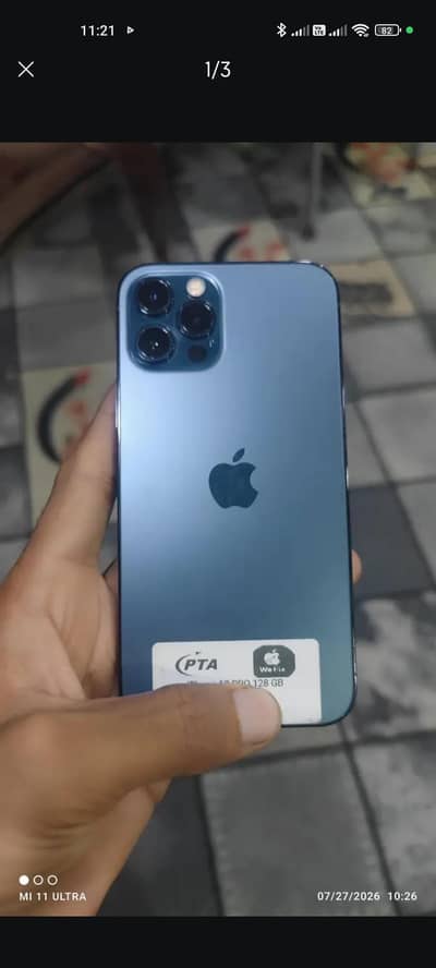 I phone 12 pro  10 9 condition Battery 81%