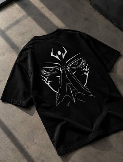 Sukuna Style Printed T-shirt