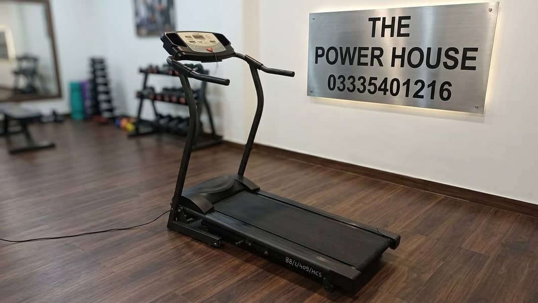 automatic treadmill Exercise running walk jogging machine runner gym 5