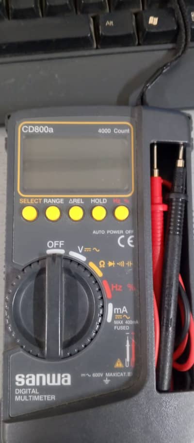 Sanwa Digital Multimeter CD800a 4000 Count  for Sale