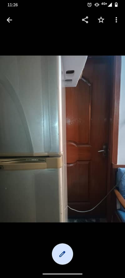 Dawlance Refrigerator Model 9170WB + Wooden Choki Urgent Sell