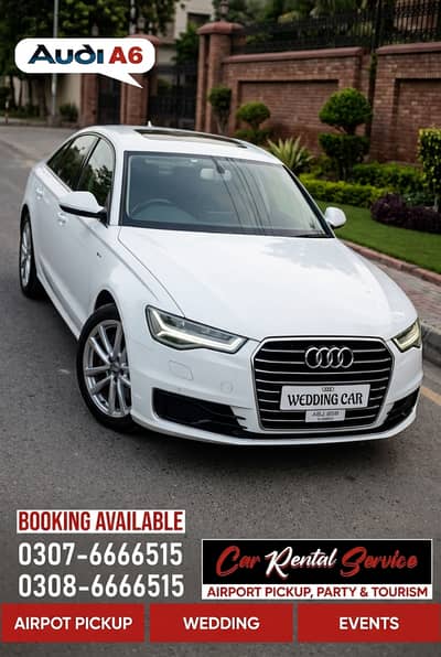 Rent A Car | Lahore Rent A Car | Best Rent A Car | AUDI A6 ON RENT