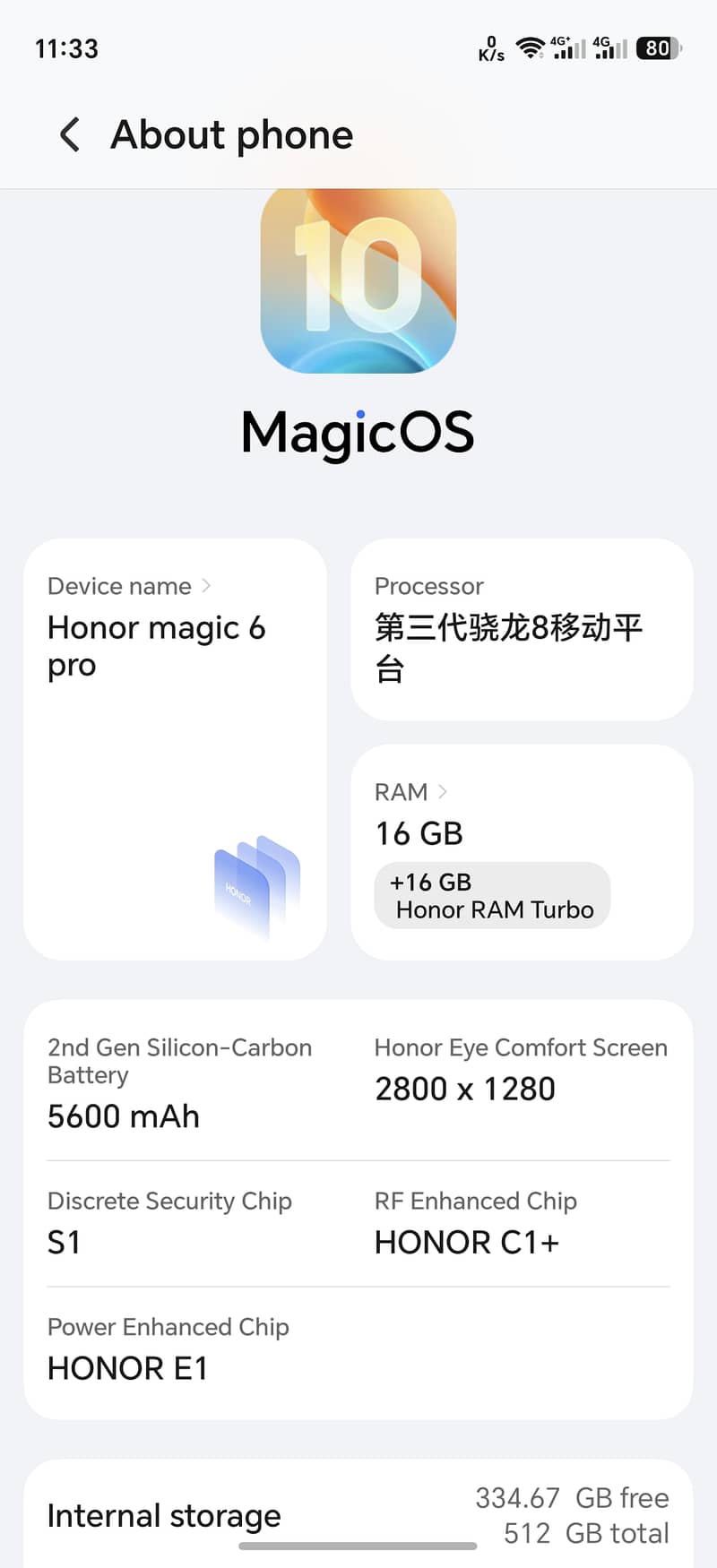 Honor Magic 6 Pro 0