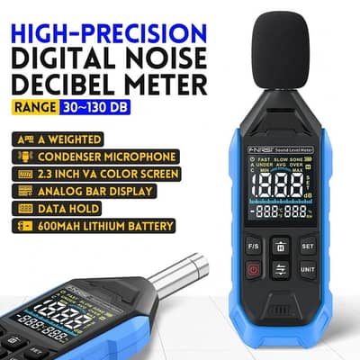 FNIRSI FDM01 Digital Sound Level Meter Decibel Noise Tester Pakistan