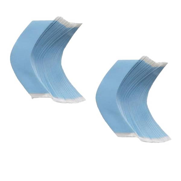 10 Pcs Lot: Super Strong Hair Wig Tape Double Adhesive Extension Strips, Waterproof for Toupee/Lace Wigs, CC Shape