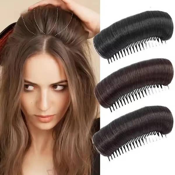 Wig Cushion Stable Hair Roots Volumizing Fiber Insert Comb (HW0479) for Women