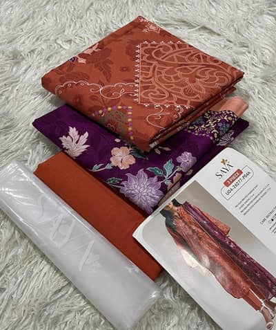 saya branded suit