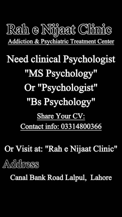 Need Clinical Psychologist