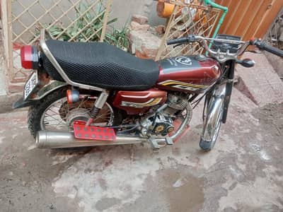 crown 125 2015 model saf condition exchange with 70 bike