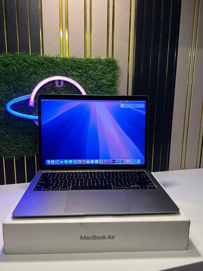 apple macbook air 2020 laptop with box 256 gb