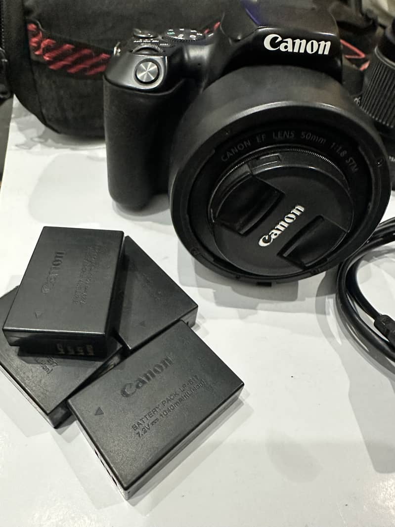 Canon EOS 250D DSLR Camera with 18-55mm & 50mm Lens 1